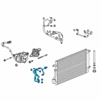 OEM Chevrolet Spark EV Hose & Tube Assembly Diagram - 42349814