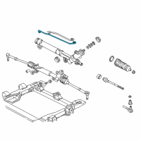 OEM Oldsmobile Intrigue Pipe Kit, Steering Gear(Long) Diagram - 26055484