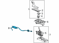 OEM Buick Shift Control Cable Diagram - 60003492