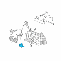 OEM Chevrolet Trailblazer Rear Body Control Module Assembly Diagram - 25846782