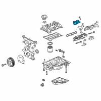 OEM Chevrolet Trax Throttle Body Diagram - 12671379
