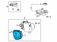 OEM Chevrolet Trailblazer Module Diagram - 84762289