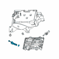 OEM Chevrolet Silverado 1500 Crankshaft Position Sensor Diagram - 55495265