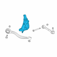 OEM Cadillac CTS Knuckle Diagram - 22739649