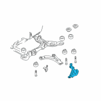 OEM Buick Riviera Steering Knuckle Diagram - 18060634