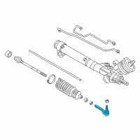 OEM Cadillac Seville Rod Kit, Steering Linkage Outer Tie Diagram - 26067285