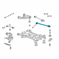 OEM Arm Complete, Lower-A Rear Diagram - 52370-T2A-A00