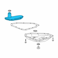 OEM Chevrolet Spark Filter Asm-Automatic Transmission Fluid Diagram - 25194693