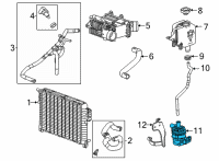 OEM GMC Yukon XL Auxiliary Pump Diagram - 13515919