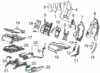 OEM Chevrolet Corvette Seat Switch Diagram - 84559421