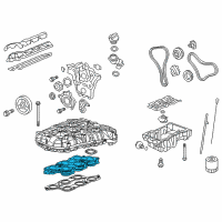 OEM Buick Intake Manifold Diagram - 12633365