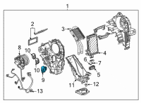 OEM Chevrolet Suburban Module Diagram - 84488485