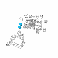OEM Pontiac Circuit Breaker-(20 Amp) Diagram - 92186482