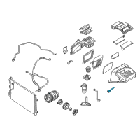 OEM Chevrolet Cavalier Actuator Asm, Mode Valve Diagram - 52478946