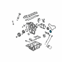 OEM Buick LaCrosse Crankshaft Gear Diagram - 12590921