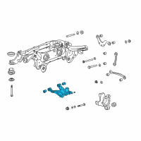 OEM Buick Enclave Lower Control Arm Diagram - 22915856