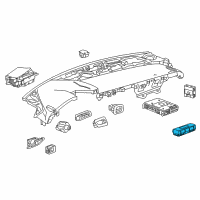 OEM Chevrolet Camaro Module Diagram - 84451507