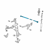 OEM Pontiac GTO Link Asm-Rear Suspension Adjust Diagram - 92119830