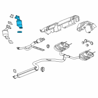 OEM Buick LaCrosse Preconverter Diagram - 22975354