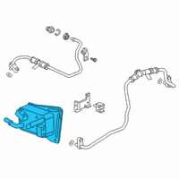 OEM Chevrolet Blazer Oil Cooler Diagram - 24290617