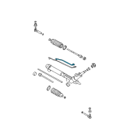 OEM Chevrolet Colorado Pipe Asm, Steering Gear (Short) Diagram - 19133627