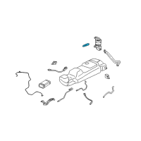 OEM Buick Rendezvous EGR Valve Gasket Diagram - 24506939
