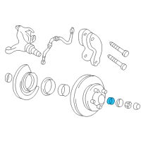 OEM Chevrolet Monte Carlo Outer Bearing Diagram - 14066918