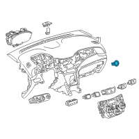 OEM Buick LaCrosse Power Switch Diagram - 42742108