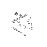 OEM Chevrolet Astro Bracket-Rear Stabilizer Shaft Link Diagram - 15598299