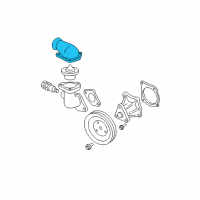 OEM Chevrolet Corsica Water Outlet Diagram - 10112356