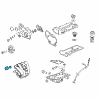 OEM Buick LaCrosse Gasket Kit, Cyl Head Diagram - 12637166