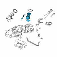 OEM Chevrolet Camaro Fuel Pump Diagram - 84244656