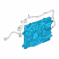 OEM Buick Fan Module Diagram - 84297662