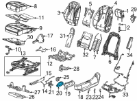 OEM Buick Envision Seat Switch Diagram - 84751536
