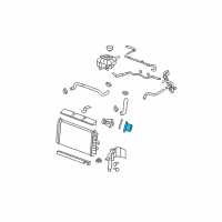OEM Cadillac DTS Water Outlet Diagram - 1647540