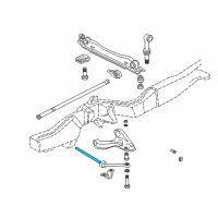 OEM Oldsmobile Bravada Shaft-Front Stabilizer Diagram - 15677615