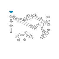 OEM Chevrolet Monte Carlo Upper Insulator Diagram - 15240243