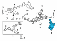 OEM Chevrolet Bolt EV Knuckle Diagram - 42492765