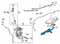OEM Chevrolet Trailblazer Front Transmission Diagram - 42709515