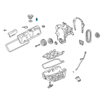 OEM Buick LeSabre Valve, Pcv Diagram - 25043843