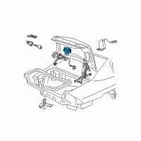 OEM Buick Riviera Latch Diagram - 20513752
