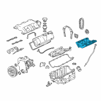 OEM Pontiac Trans Sport Manifold, Lower Intake Diagram - 24508393