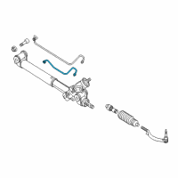 OEM Chevrolet Trailblazer Pipe Diagram - 26100270