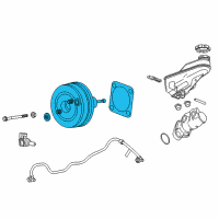 OEM Buick LaCrosse Booster Diagram - 84650998