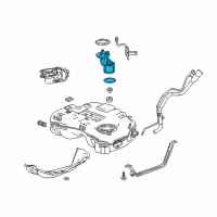 OEM Chevrolet Equinox Fuel Pump Diagram - 84401430