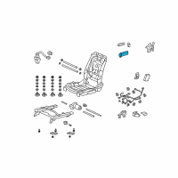 OEM Switch Assembly, Passenger Side (4 Way) Diagram - 81253-SDB-A71