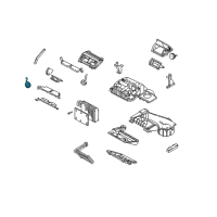 OEM Buick Regal Actuator Asm, Mode Valve Diagram - 52472511