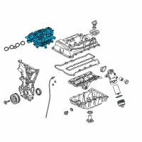 OEM Buick Cascada Intake Manifold Diagram - 55504606