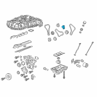 OEM GMC Canyon Chain Guide Diagram - 12609261