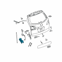 OEM Buick Actuator Diagram - 23245268